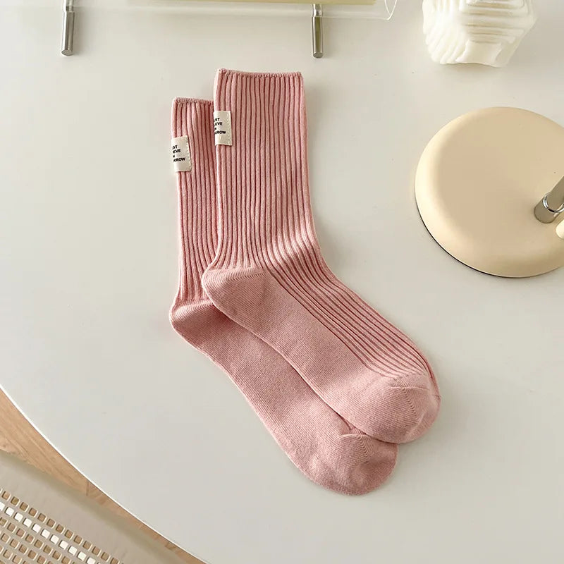 SuziNaini Solid Comfort Socks for Women