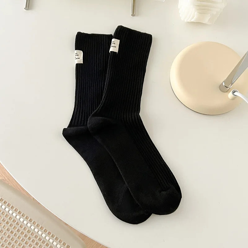 SuziNaini Solid Comfort Socks for Women