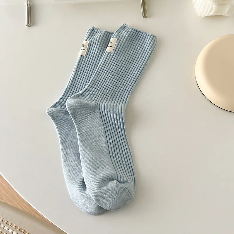 SuziNaini Solid Comfort Socks for Women