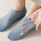 FrostVeil Men’s Ice Silk No-Show Socks