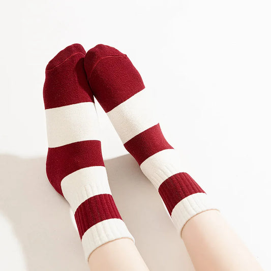 Bow-Detailed Women's Mid-Calf Socks